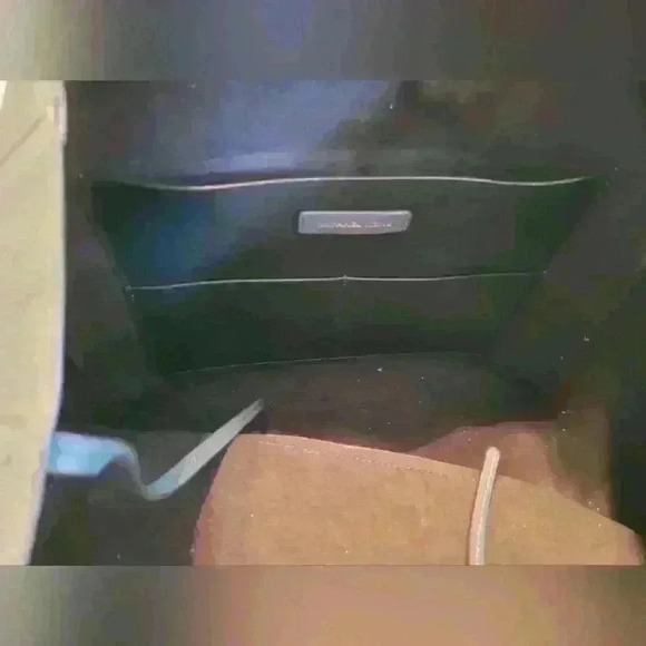 Michael Kors 2tone Blue leather bag - Picture 8 of 11